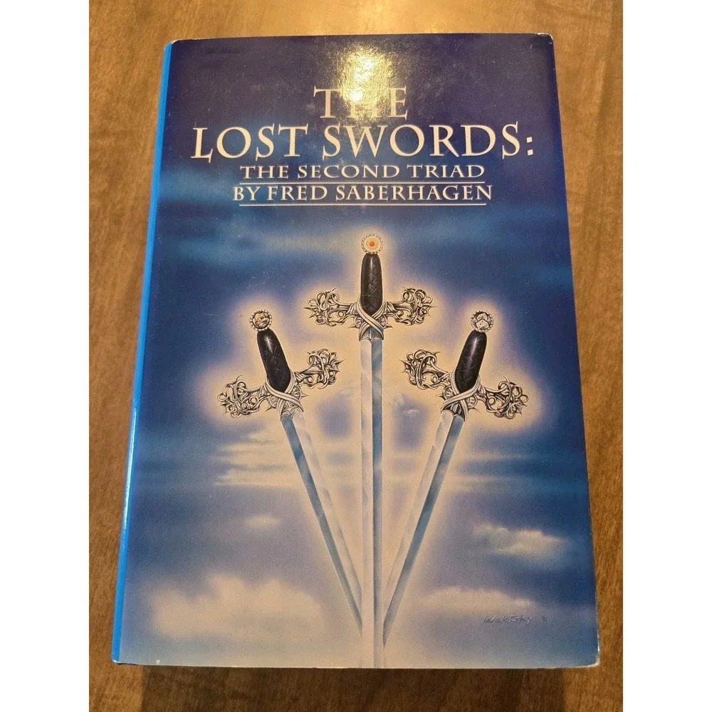The Lost Swords Complete Series Fred Saberhagen 3 HCDJ Lot Set Triad Endgame